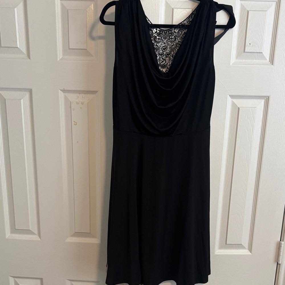 Janette Plus Black Midi Dress